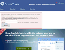 Tablet Screenshot of nl.official-drivers.com