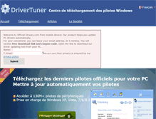 Tablet Screenshot of fr.official-drivers.com